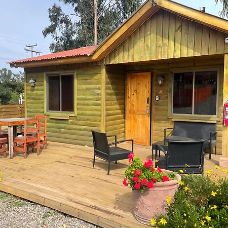 Cabana En Tunquen Con Parrilla, Fogon, Piscina Y Bosque 外观 照片
