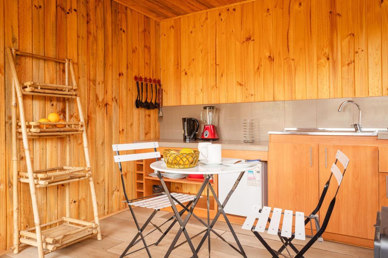 Cabana En Tunquen Con Parrilla, Fogon, Piscina Y Bosque 外观 照片
