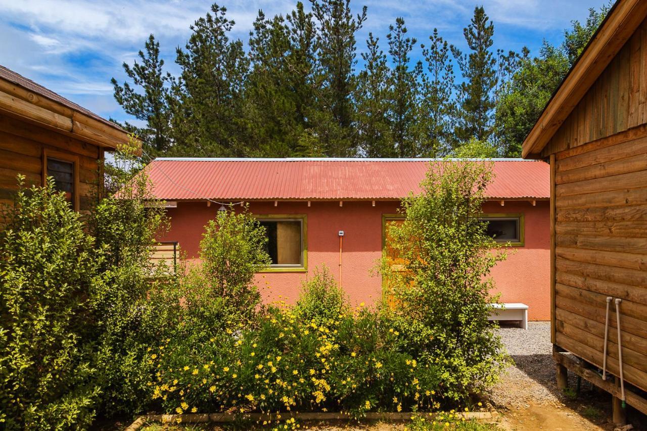 Cabana En Tunquen Con Parrilla, Fogon, Piscina Y Bosque 外观 照片