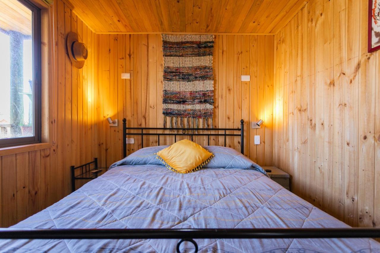 Cabana En Tunquen Con Parrilla, Fogon, Piscina Y Bosque 外观 照片
