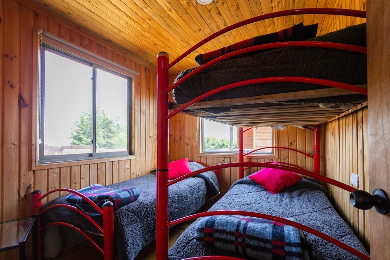 Cabana En Tunquen Con Parrilla, Fogon, Piscina Y Bosque 外观 照片