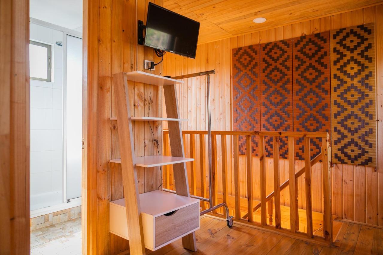 Cabana En Tunquen Con Parrilla, Fogon, Piscina Y Bosque 外观 照片