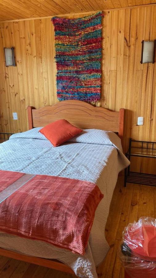 Cabana En Tunquen Con Parrilla, Fogon, Piscina Y Bosque 外观 照片